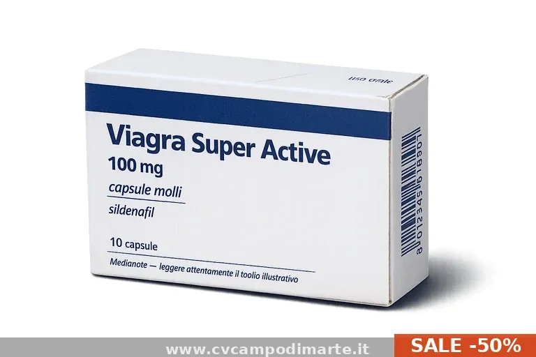 Comprare Viagra Super Active 100mg online : prezzo da €1,18
