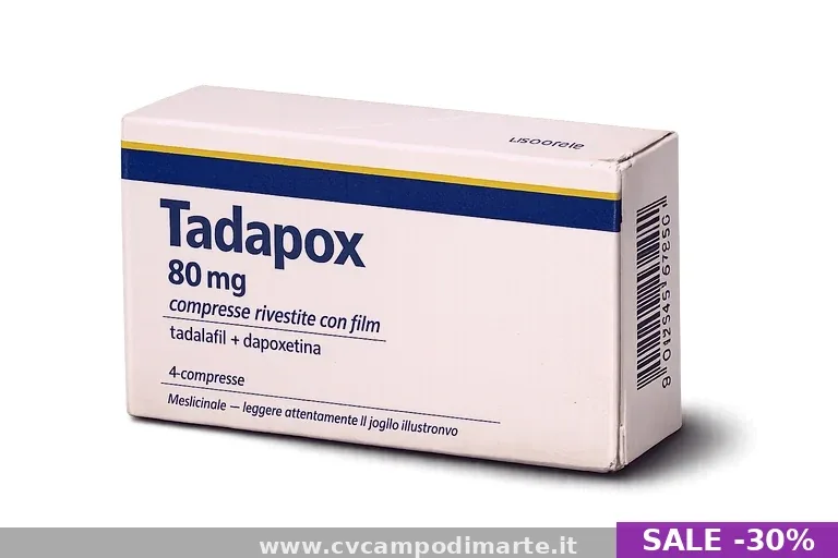 Acquista Tadapox 20/60mg senza ricetta in Farmacia Italiana