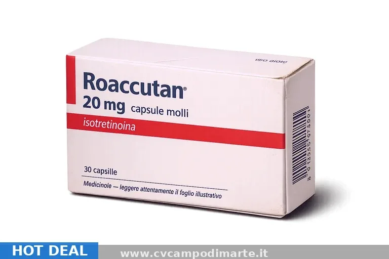 Comprare Accutane senza prescrizione medica — prezzo migliore in Italia
